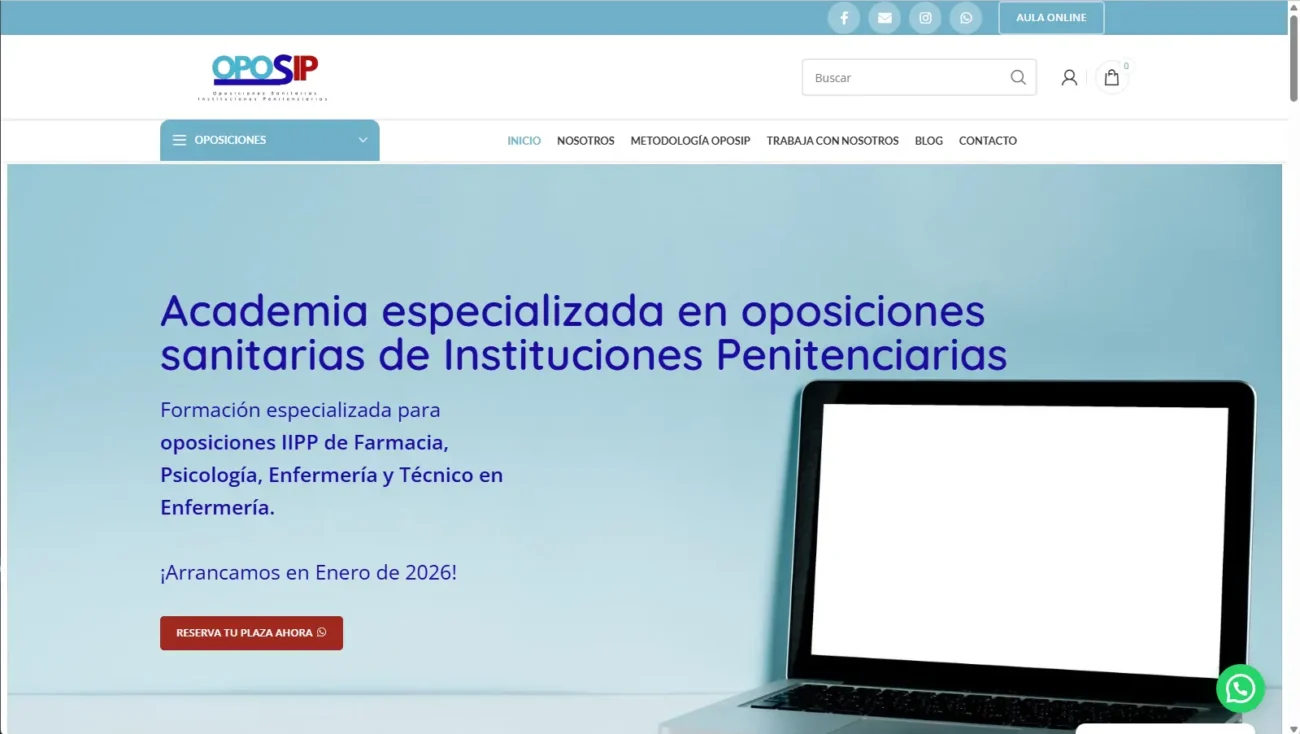 Academia de oposiciones OPOSIP