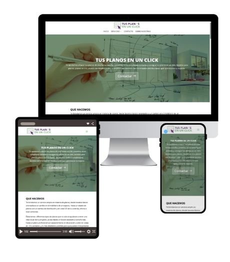 proyecto de asesora web España, tus planos en un click